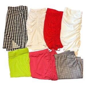 Shein 7 Skirt Bundle (Large) Free Shipping!